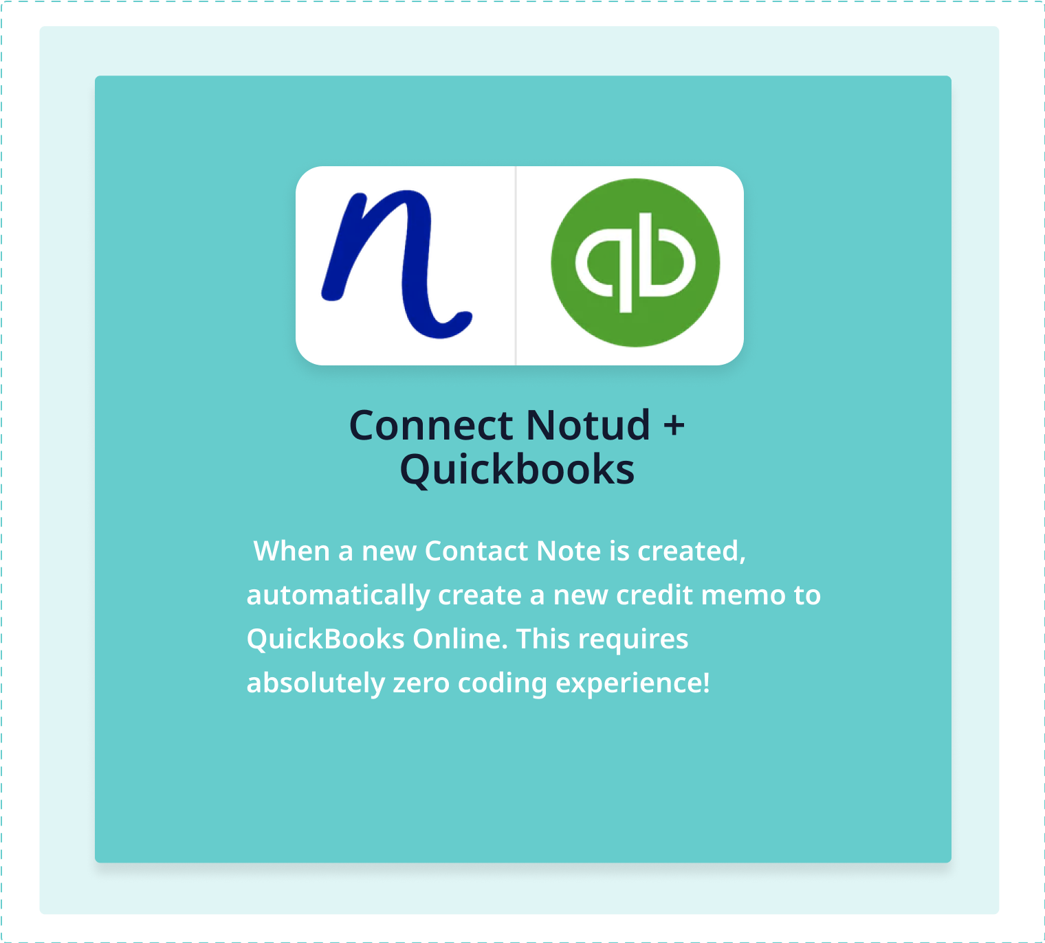 Connect Notud to Quickbooks