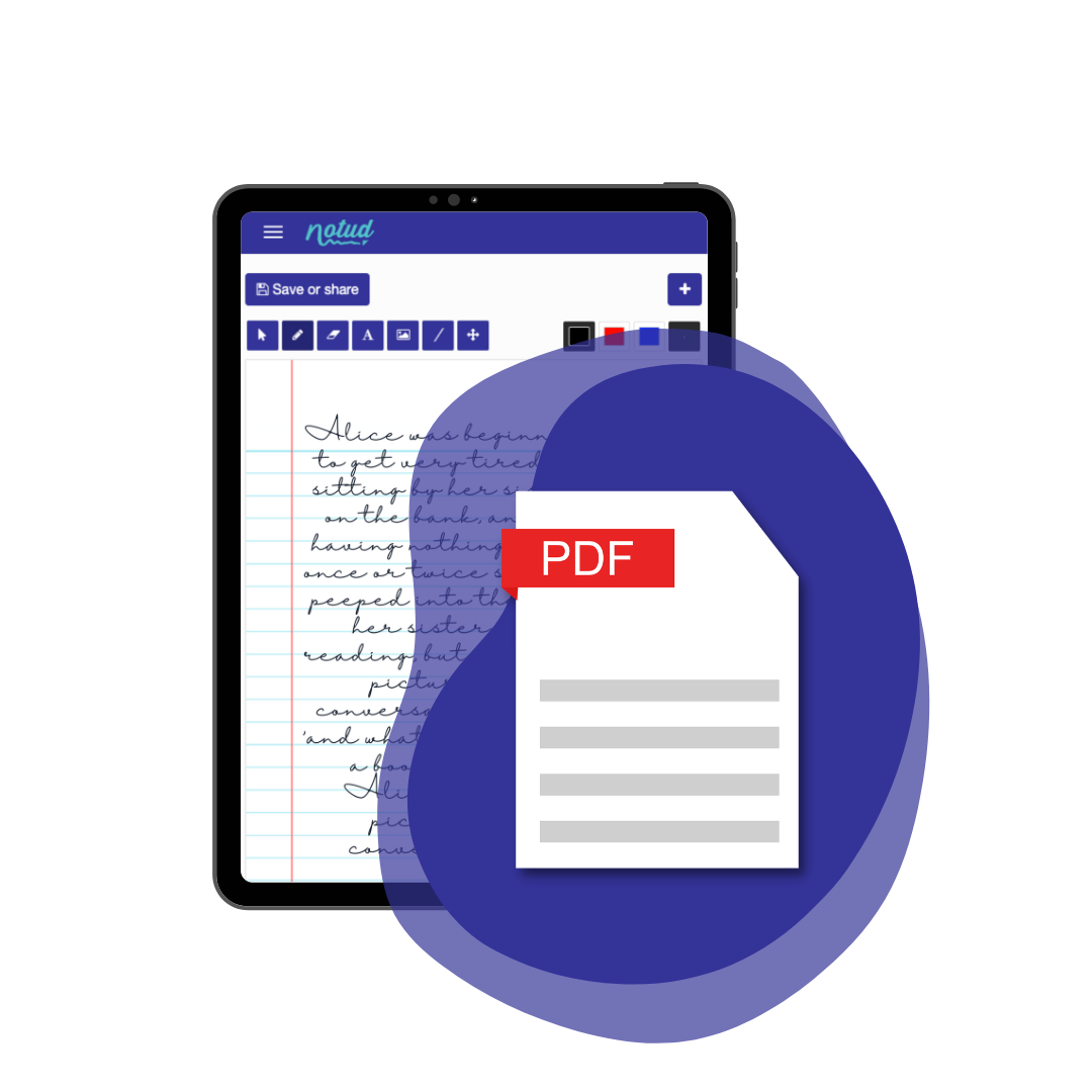 Send PDFs in Notud